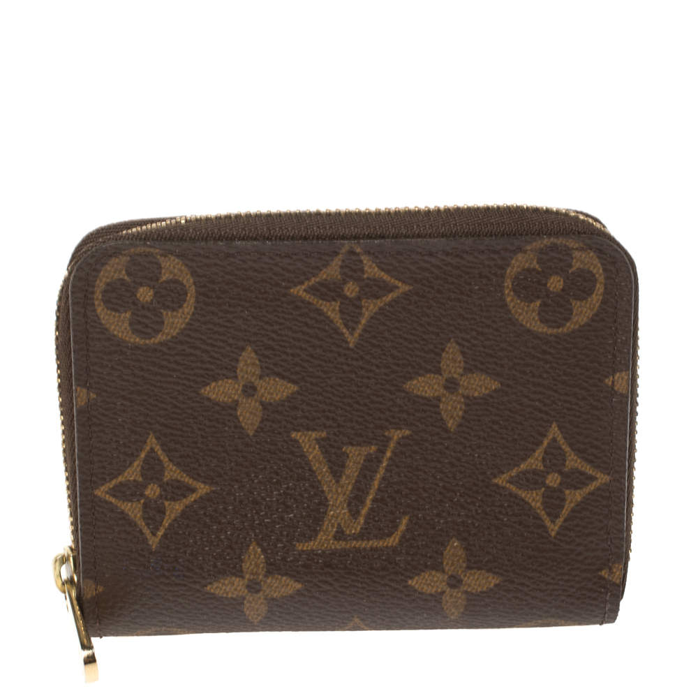 Louis Vuitton Monogram Canvas Zippy Coin Purse