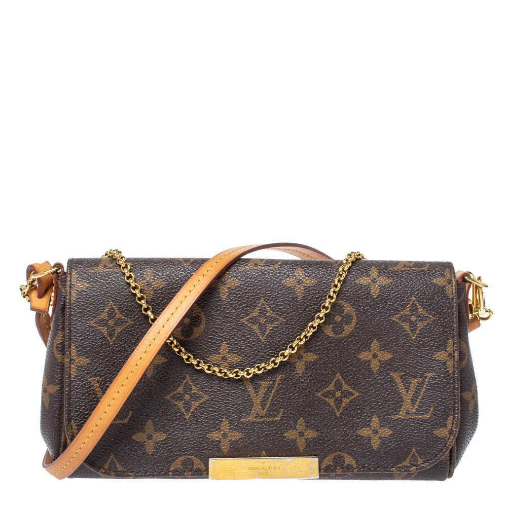 Pre Owned Louis Vuitton Monogram Canvas Favorite PM Bag
