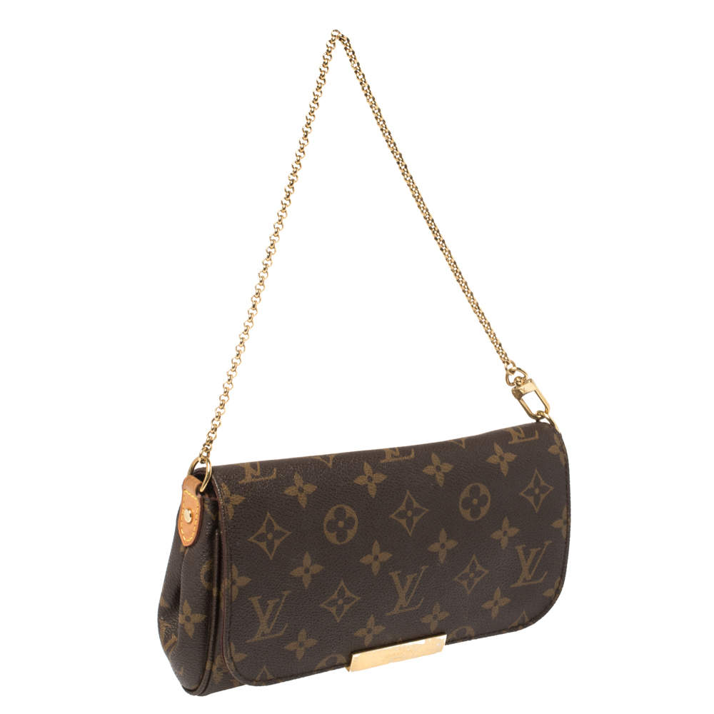 Louis Vuitton Monogram Canvas Favorite PM Shoulder Bag (SHF-22737) – LuxeDH