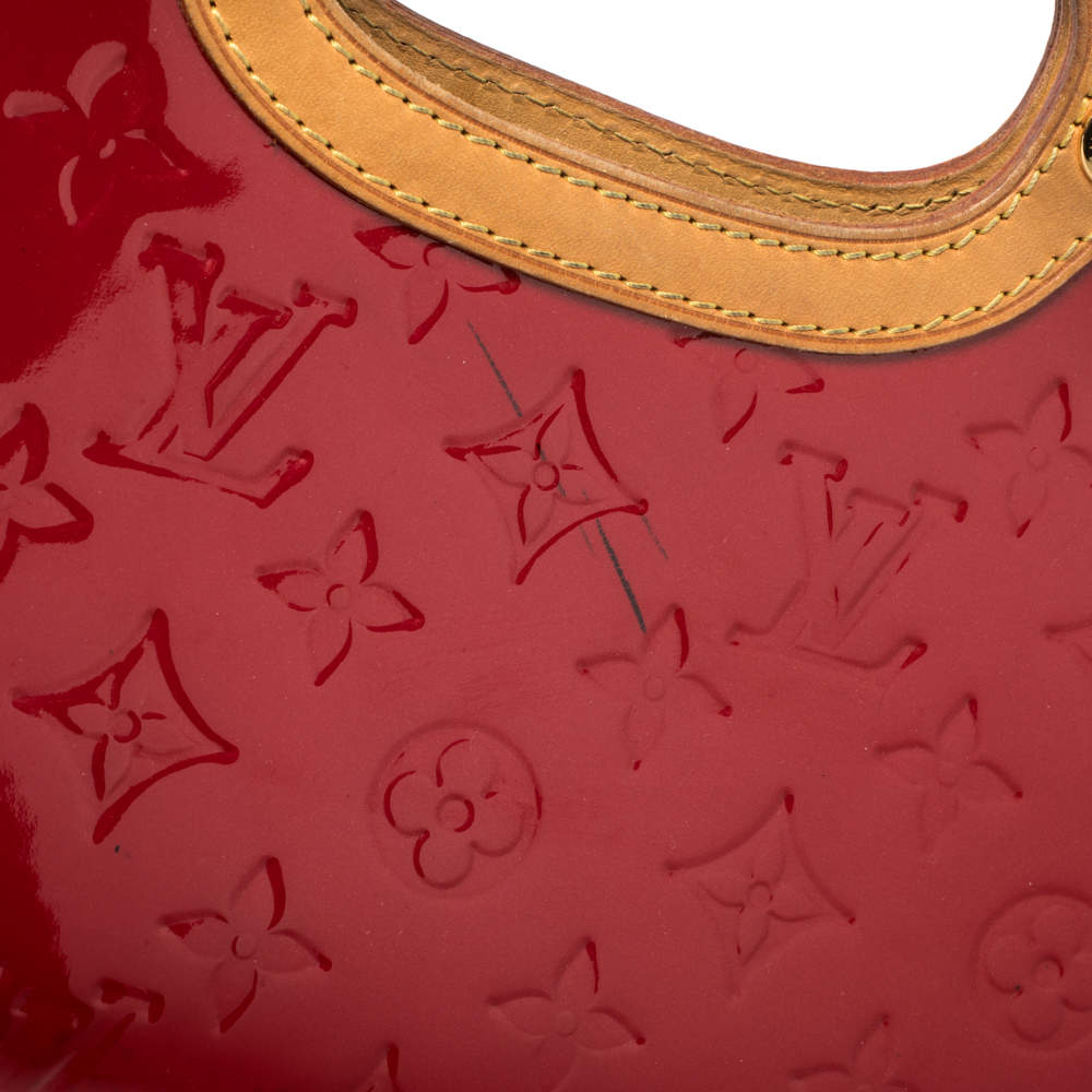 Louis Vuitton Pomme D’amour Monogram Vernis Roxbury Drive Bag