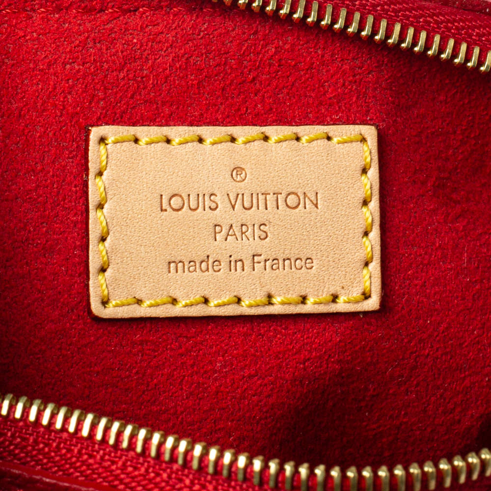 Louis Vuitton Red Monogram Canvas Pallas Nano QJB0VN5VRC003