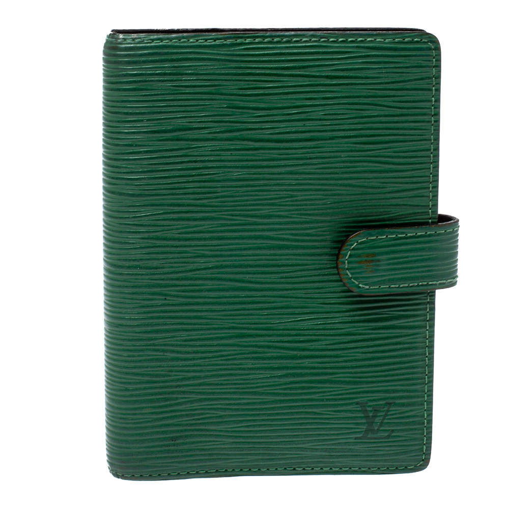 Louis Vuitton Epi Leather Small Agenda Cover (SHF-21953) – LuxeDH