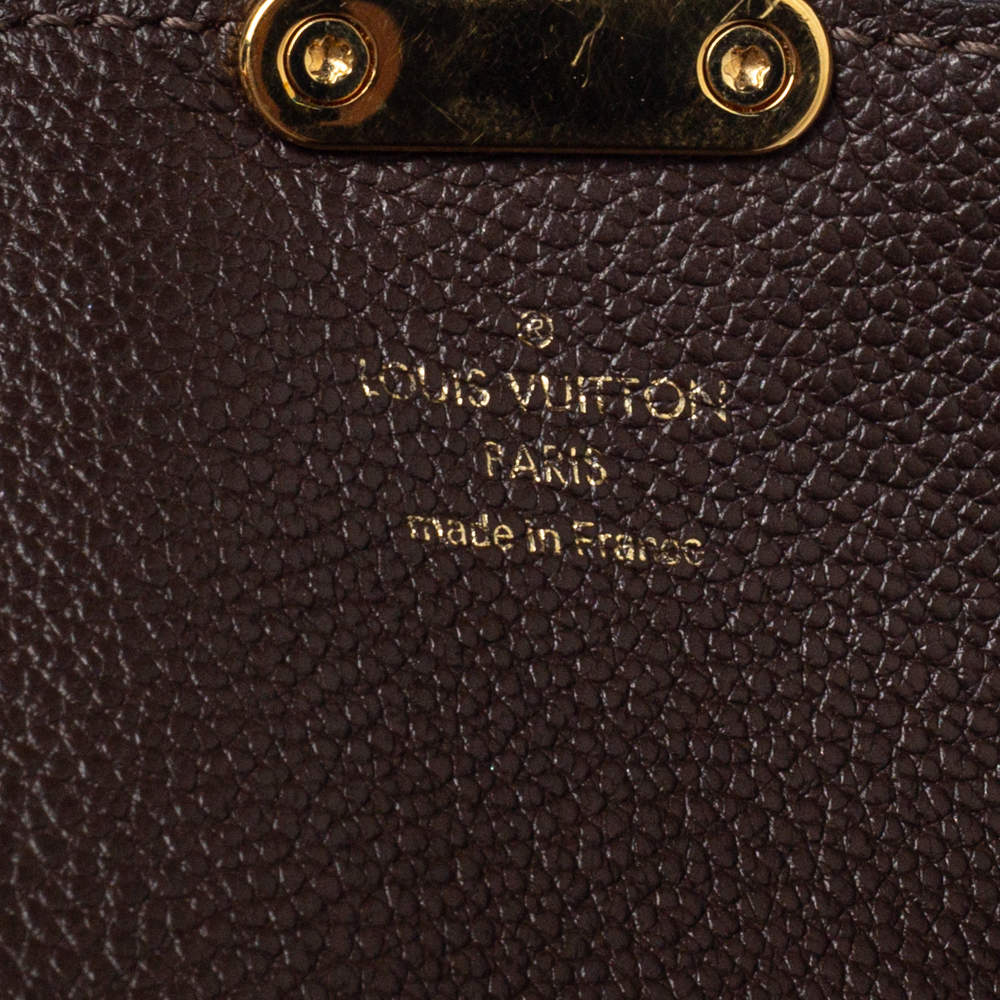 Louis Vuitton Fascinante empreinte cuir terre Brown Leather ref.27131 -  Joli Closet