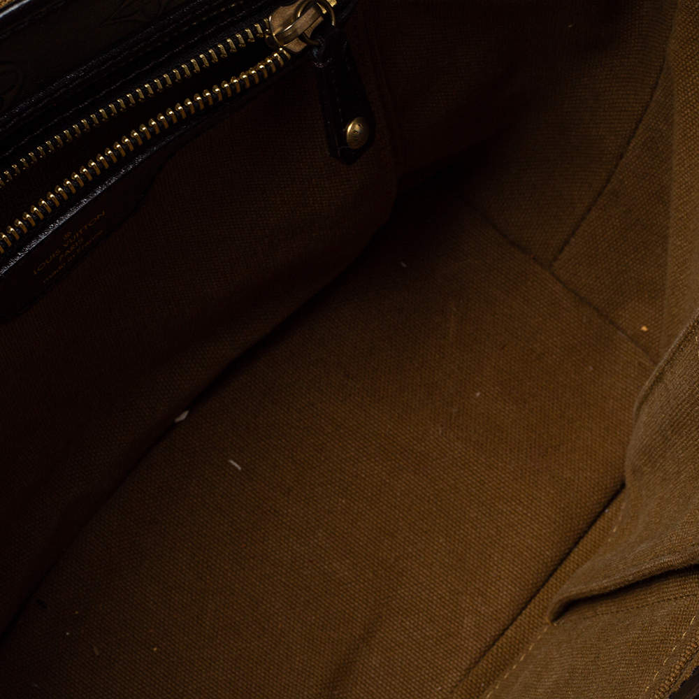 Louis Vuitton Limited Edition Bronze Monogram Embossed Leather Sergent PM  Bag - Yoogi's Closet