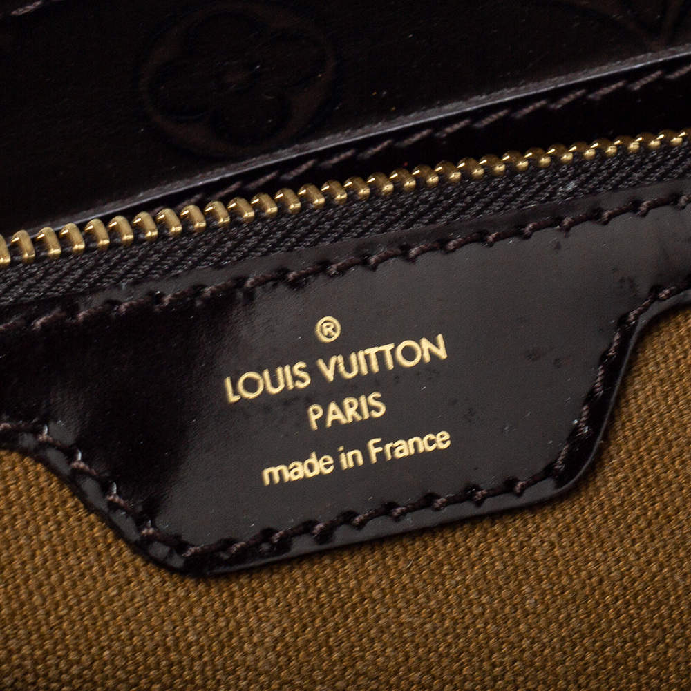 Louis Vuitton Limited Edition Bronze Monogram Embossed Leather Sergent PM  Bag - Yoogi's Closet