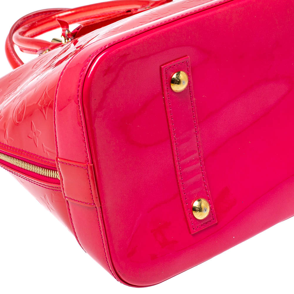 Louis Vuitton Monogram Vernis Alma GM - Pink Handle Bags, Handbags -  LOU777750