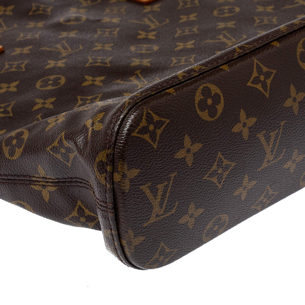 Louis Vuitton Brown Monogram Cabas Piano Cloth ref.910759 - Joli Closet