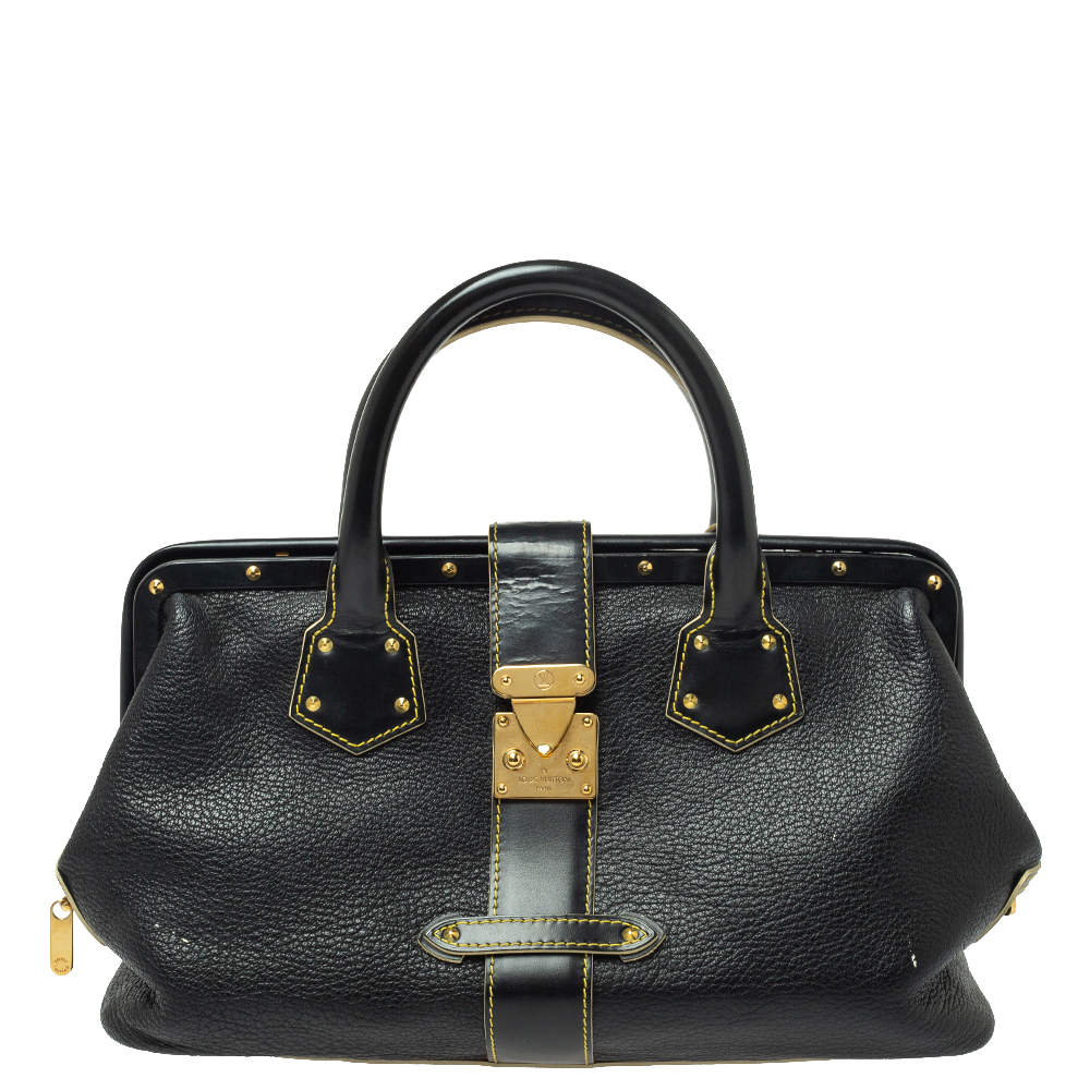 مملوكة مسبقًا Louis Vuitton Black Suhali Leather L'Ingenieux PM Bag