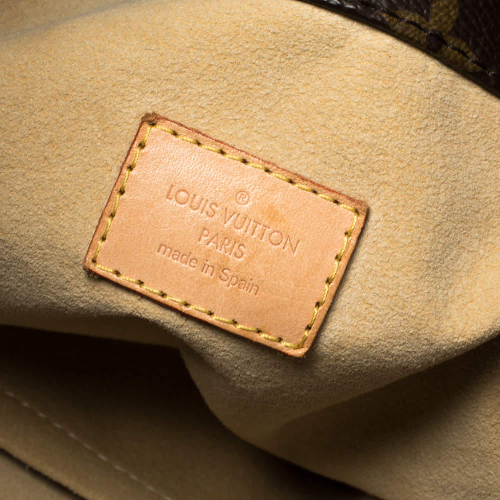 Authentic Louis Vuitton Artsy MM Monogram Canvas Leather Tote Shoulder Bag  CA314