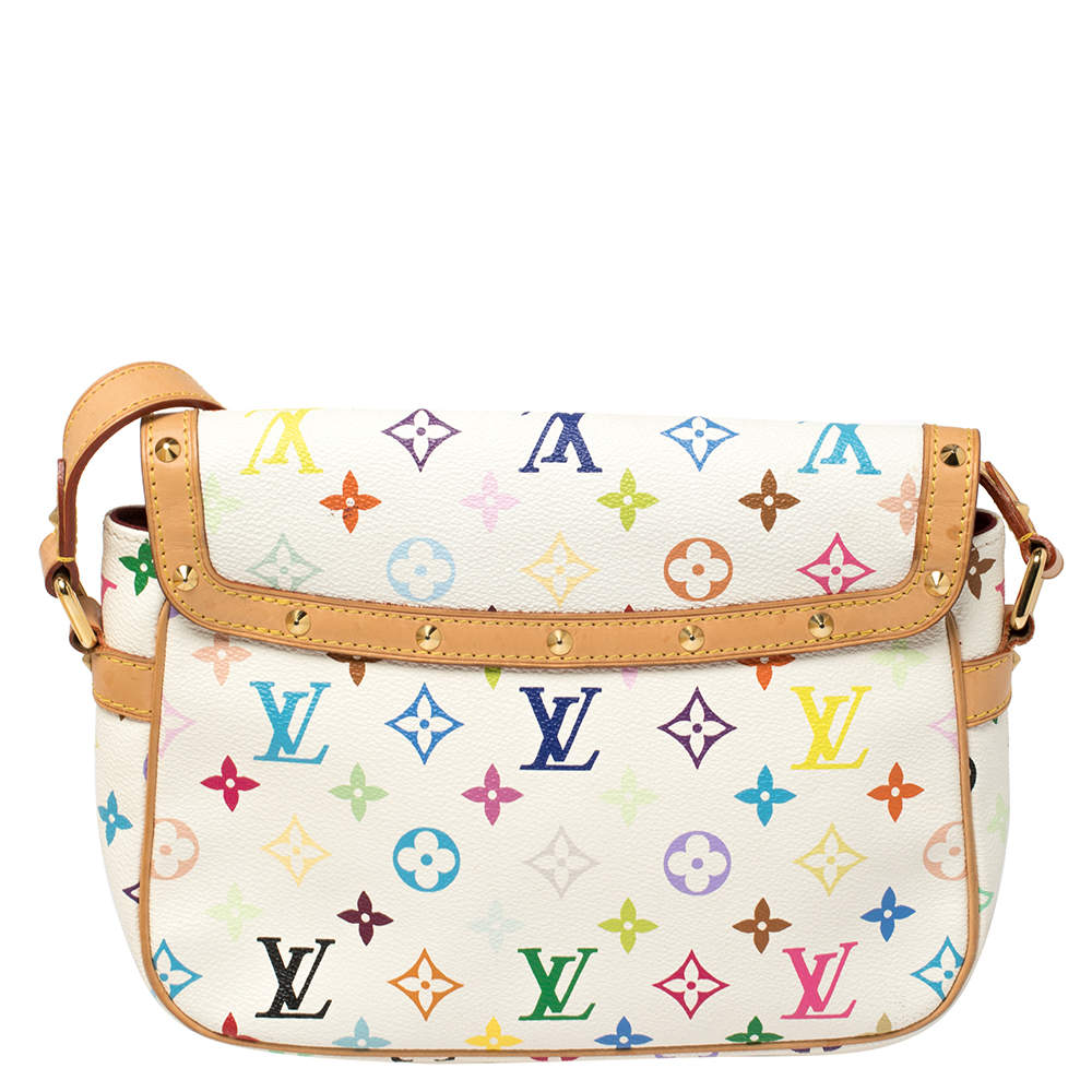 Louis Vuitton Sologne Blanc Multicolore