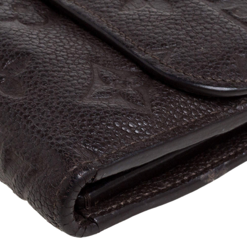Louis Vuitton Terre Empreinte Leather Virtuose Wallet - Yoogi's Closet