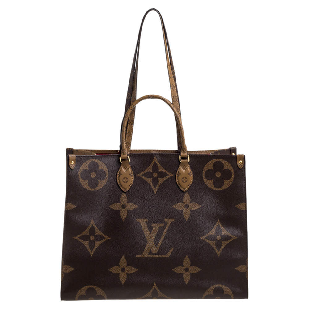 مملوكة مسبقًا حقيبة لوي فيتون غاينت اونثيغو جي إم كانفاس مونوغرامي ذو وجهين  