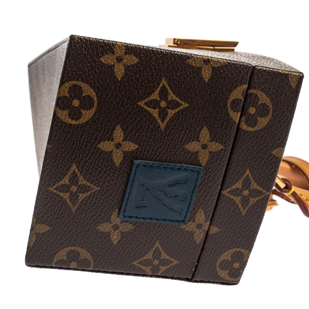 LOUIS VUITTON Monogram Iconoclasts Frank Gehry Twisted Box Bag 543199
