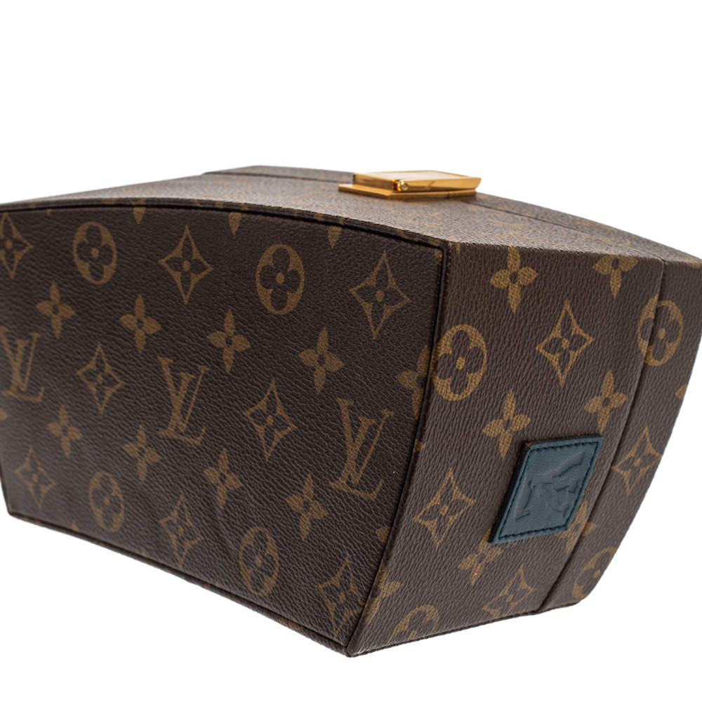 LOUIS VUITTON 2014 Frank Gehry Twisted Box Monogram M40275 88193