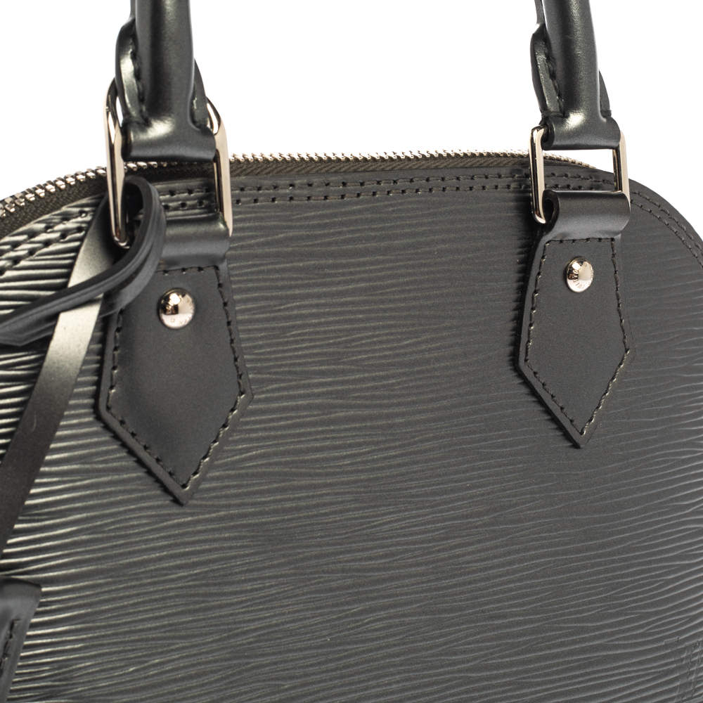 Louis Vuitton Anthracite Nacre Epi Leather Petite Malle Bag Louis Vuitton |  The Luxury Closet