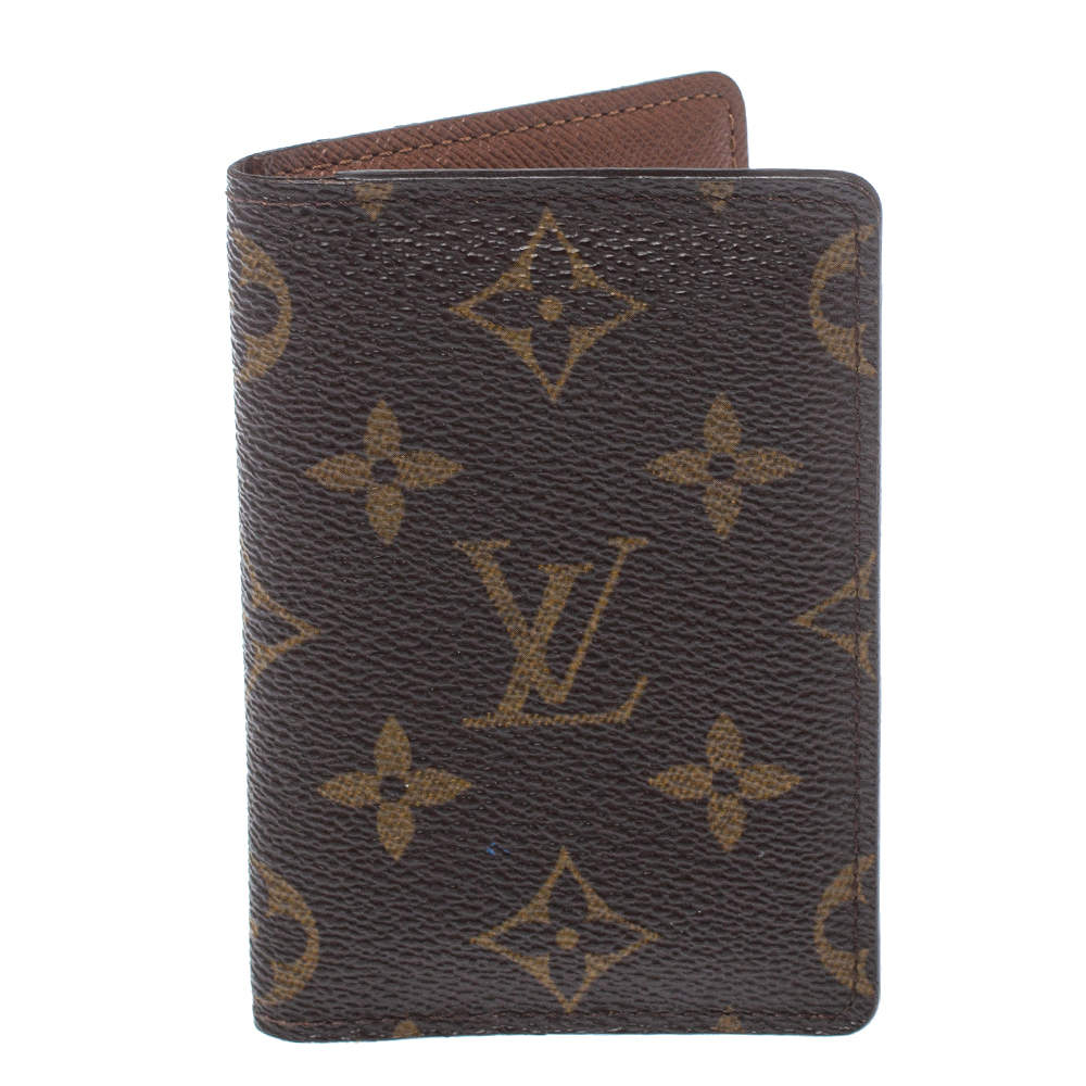Pre Owned Louis Vuitton Monogram Canvas Pocket Organizer