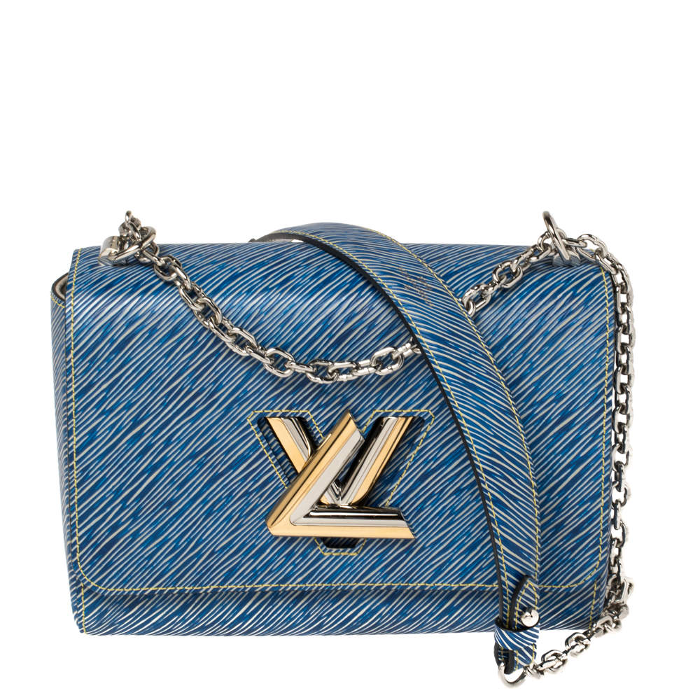 Louis Vuitton Blue Twist PM Epi Leather Mini Shoulder Bag at 1stDibs   louis vuitton twist blue, louis vuitton blue twist bag, lv twist blue