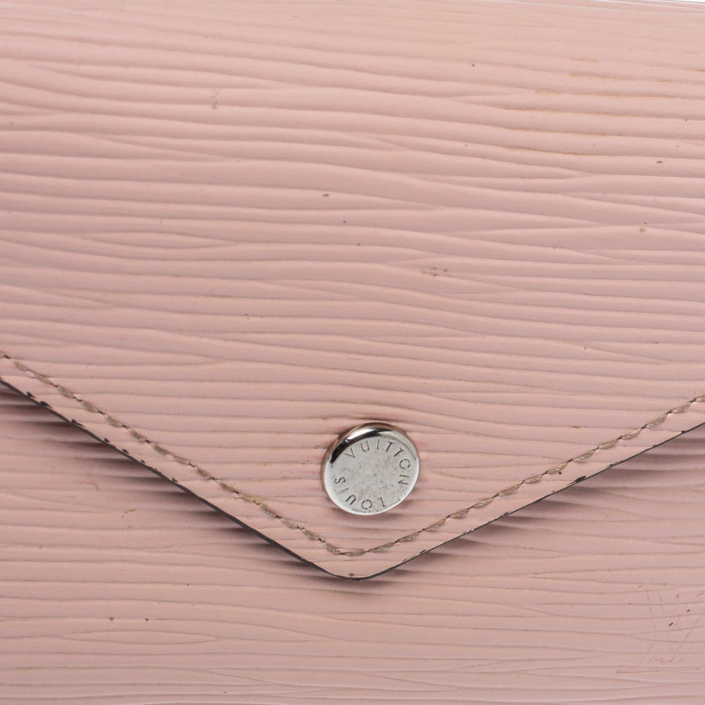 Louis Vuitton Rose Ballerine Epi Leather Victorine Wallet