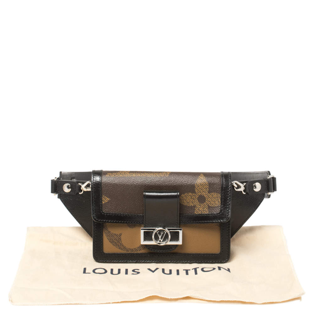 Louis Vuitton Monogram canvas Monogram Reverse Bumbag Dauphine Hip