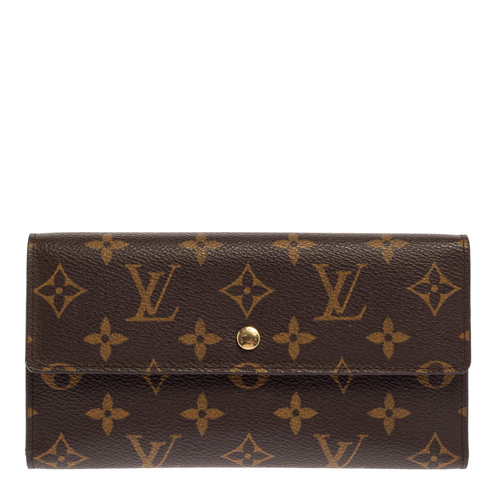 مملوكة مسبقًا Louis Vuitton Monogram Canvas Porte-Tresor International Wallet