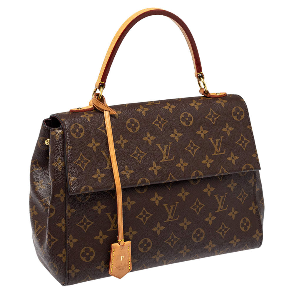 Louis Vuitton Cluny MM Monogram Canvas Shoulder Bag