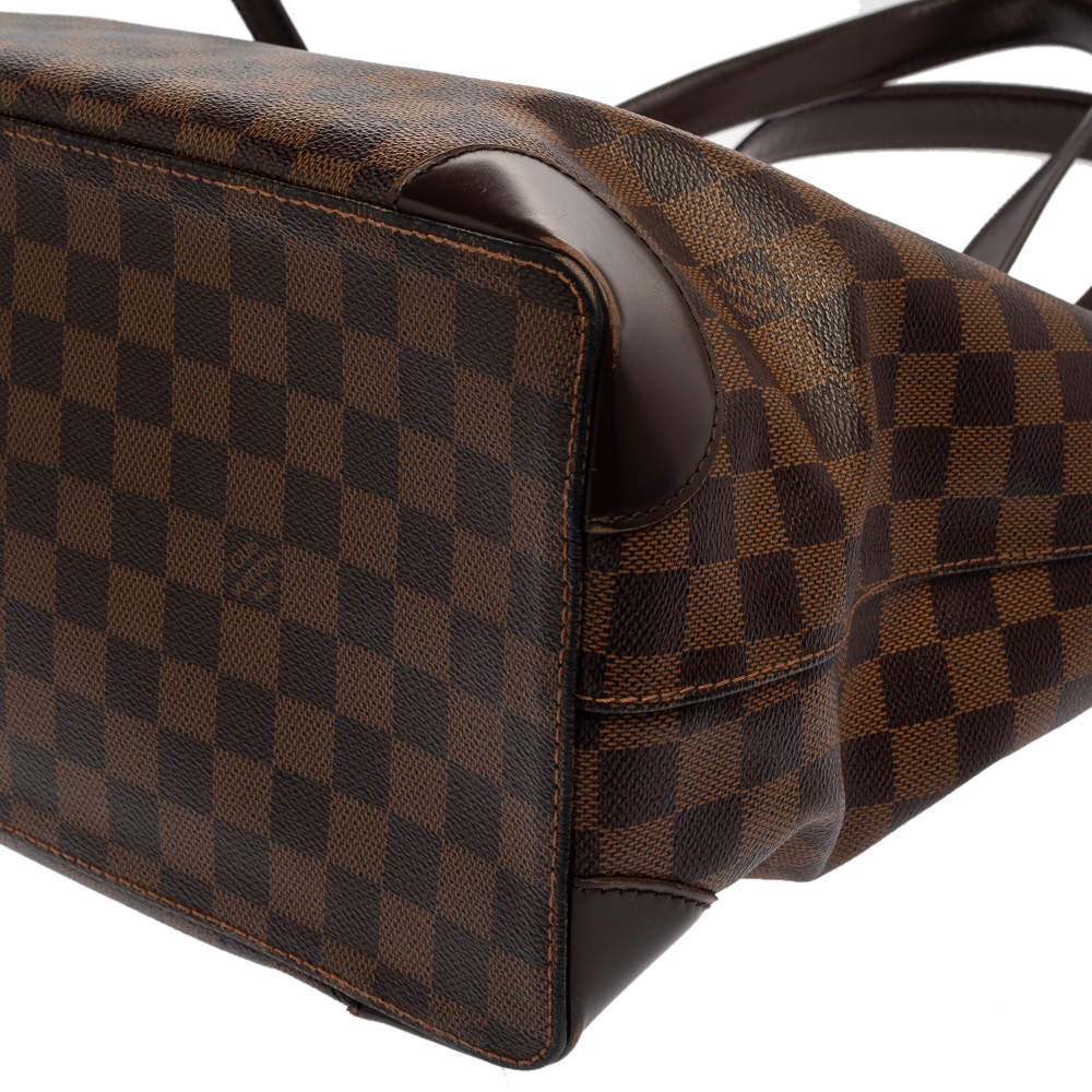 Louis Vuitton Damier Ebene Hampstead GM - Brown Totes, Handbags - LOU606304