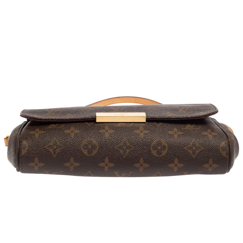 Louis Vuitton Monogram Canvas Favorite MM Shoulder Bag (SHF-21138) – LuxeDH