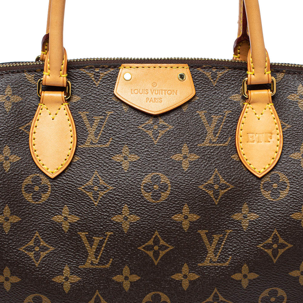 Louis Vuitton Turenne Handbag Monogram Canvas MM Brown 2349191