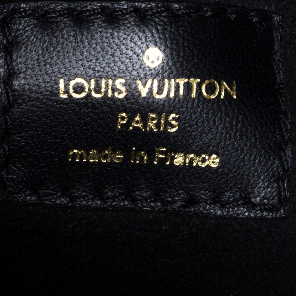 Double jeu leather handbag Louis Vuitton Black in Leather - 34336684