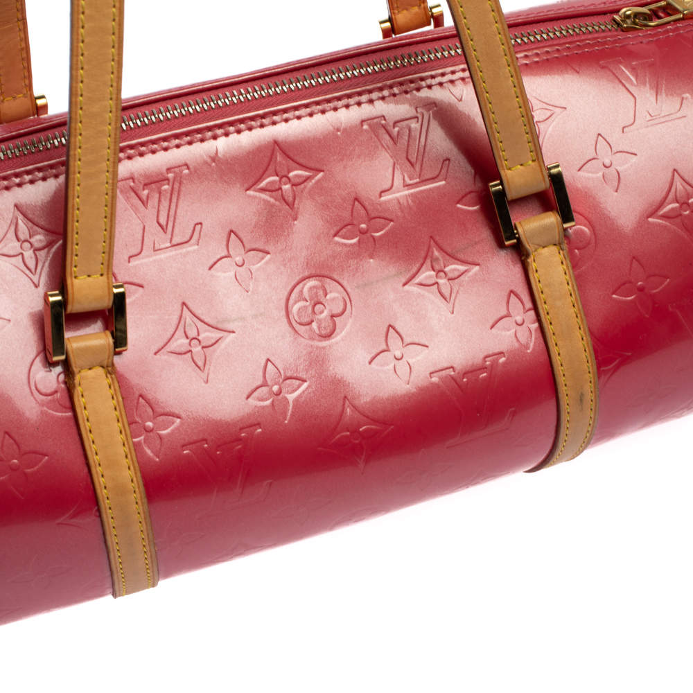 Louis Vuitton Pink Monogram Vernis Papillon 30 Bag Louis Vuitton