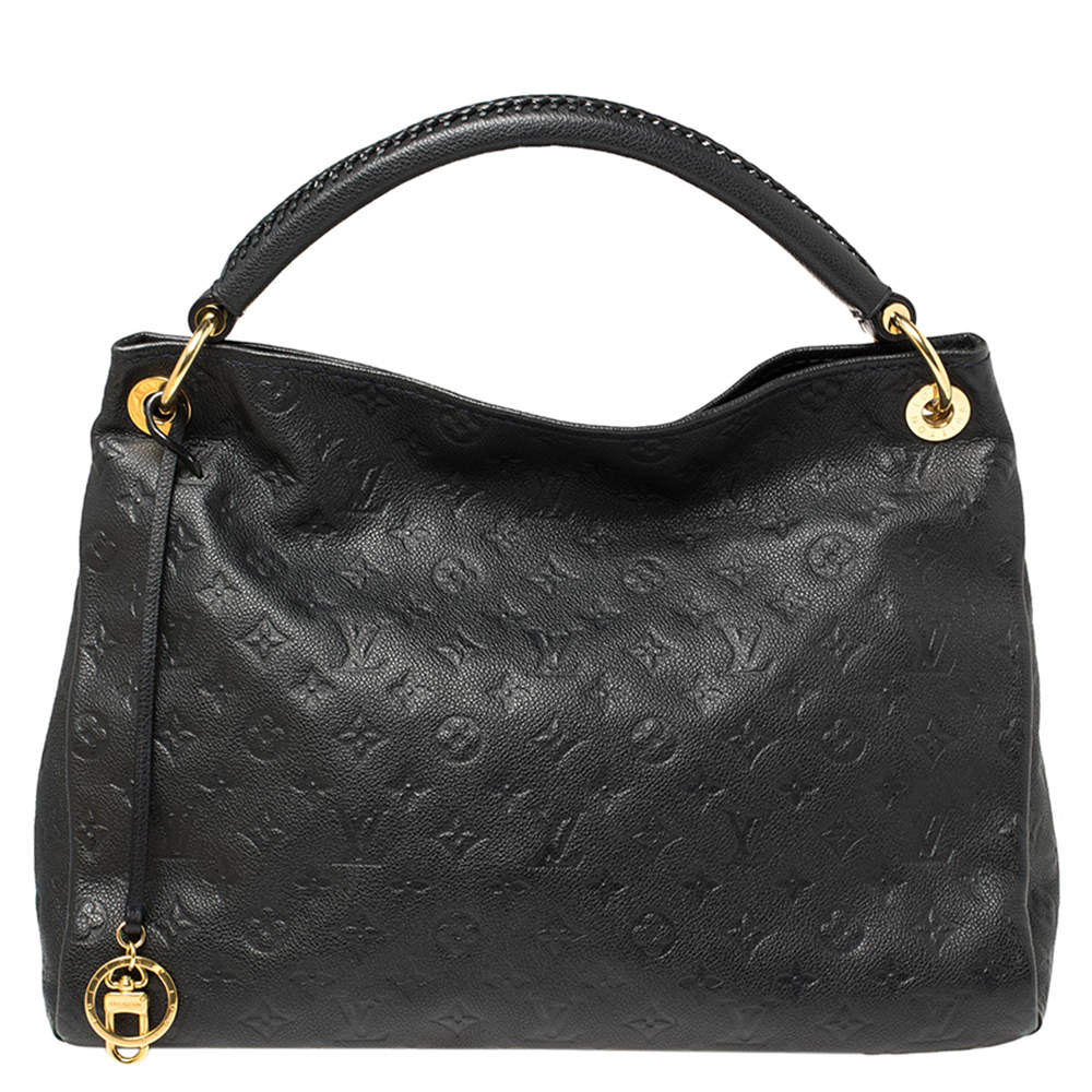 Pre Owned Louis Vuitton Bleu Infini Monogram Empreinte Leather Artsy MM Bag