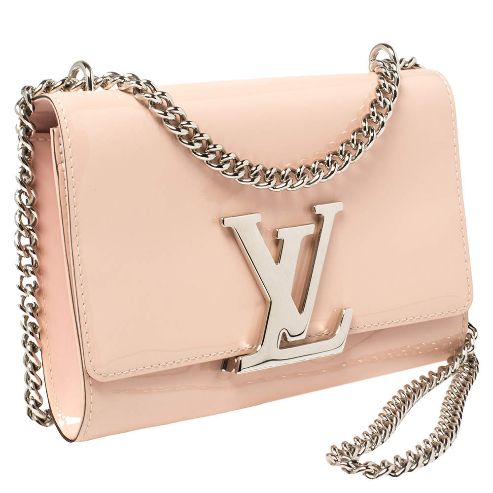 Louis Vuitton Patent Leather Louise Shoulder Bag (SHF-19742) – LuxeDH