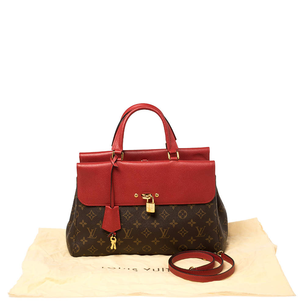 Louis Vuitton Top Handle Venus Monogram Cerise Cherry in Toile