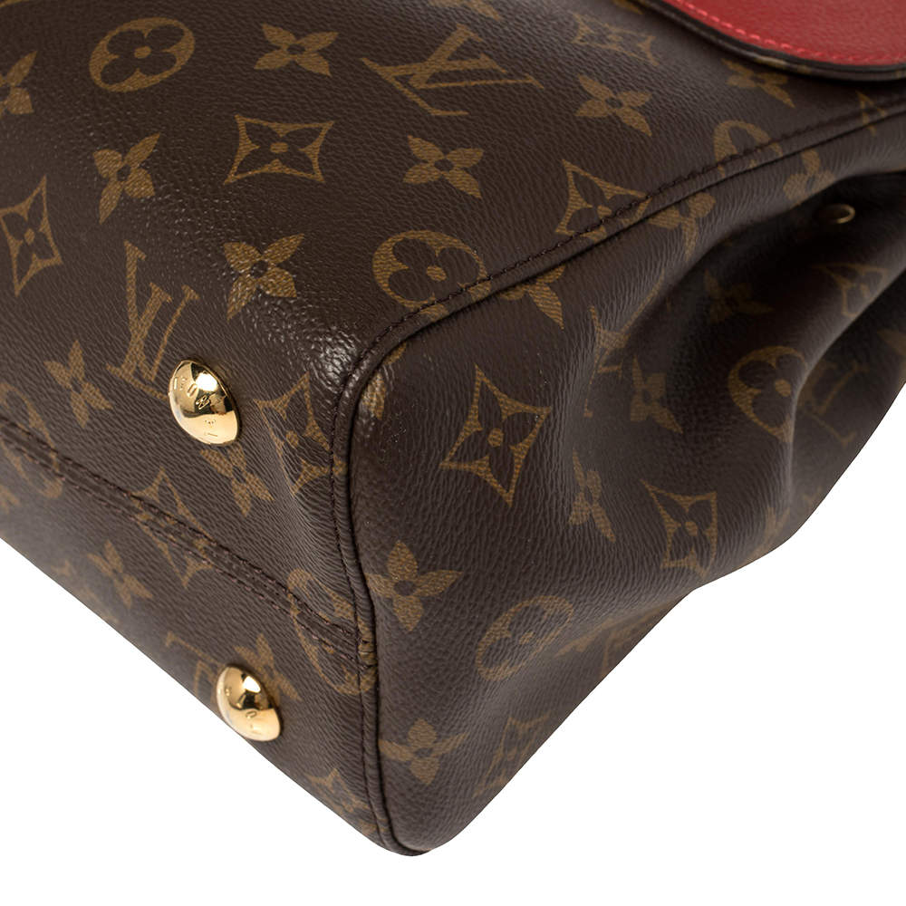 Louis Vuitton Top Handle Venus Monogram Cerise Cherry in Toile