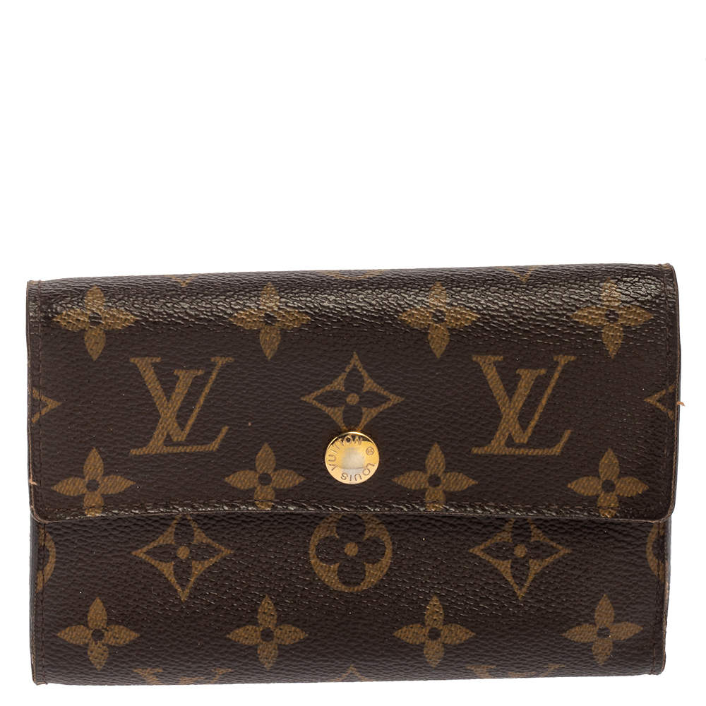 مملوكة مسبقًا Louis Vuitton Monogram Canvas Alexandra Wallet