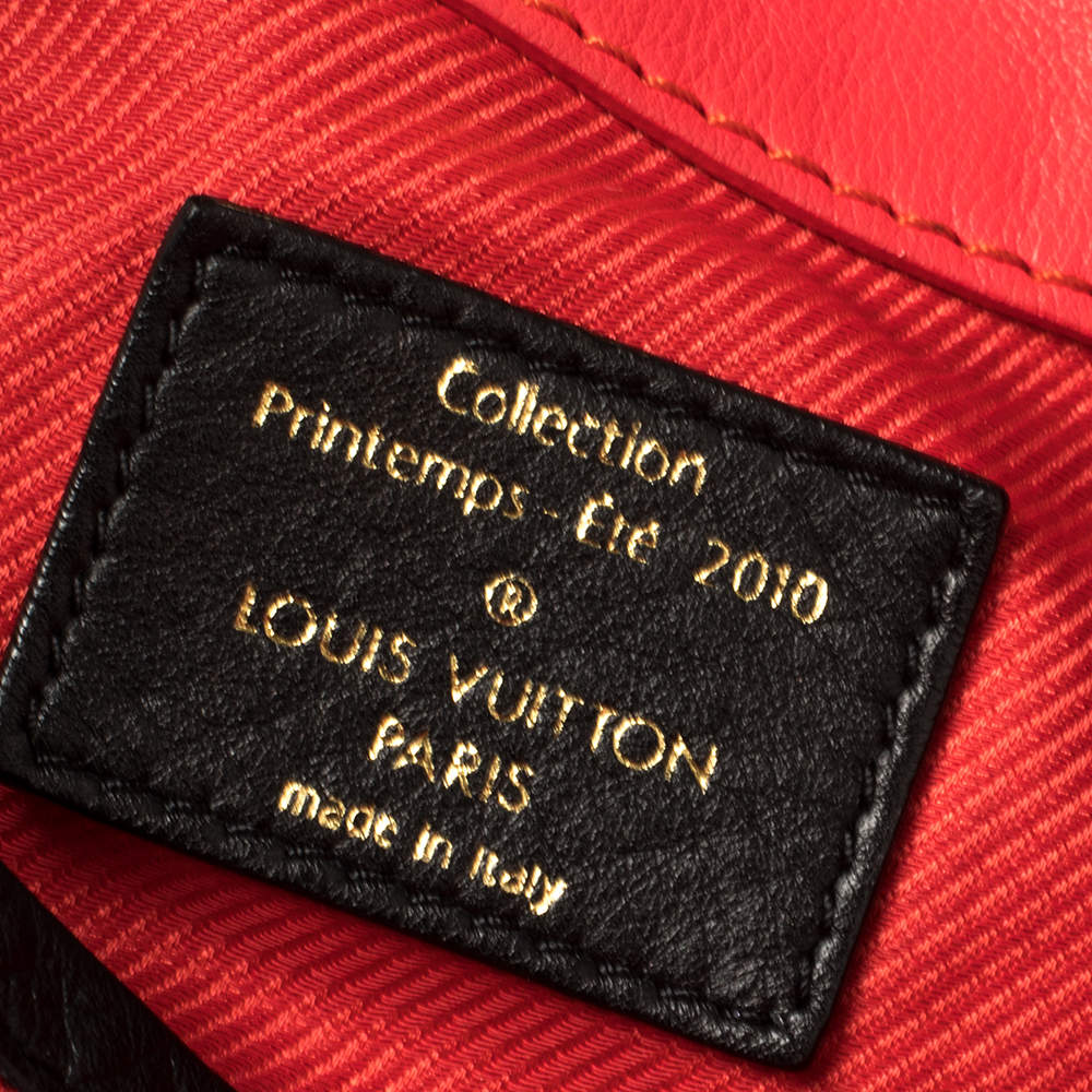 Louis Vuitton Rouge Monogram Canvas Limited Edition Cheche Bohemian Bag