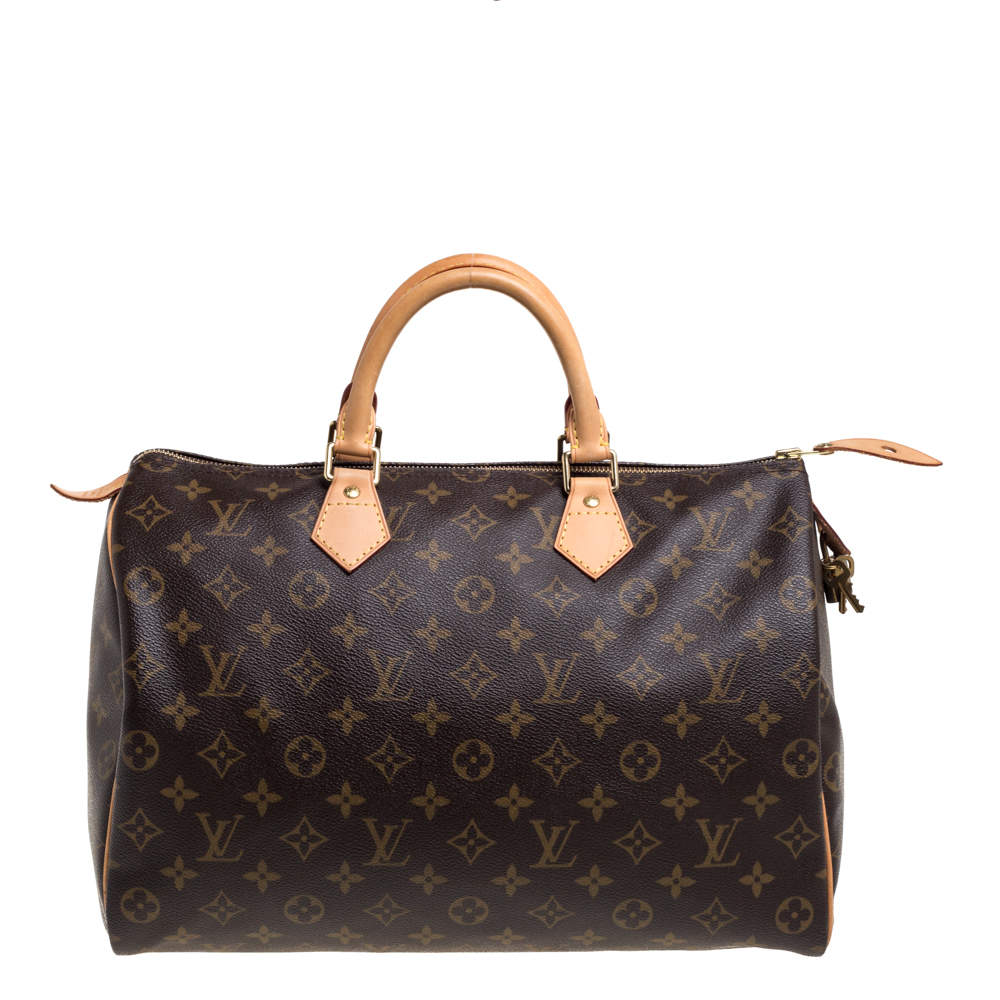 Louis Vuitton Speedy Monogram 35 Brown - US