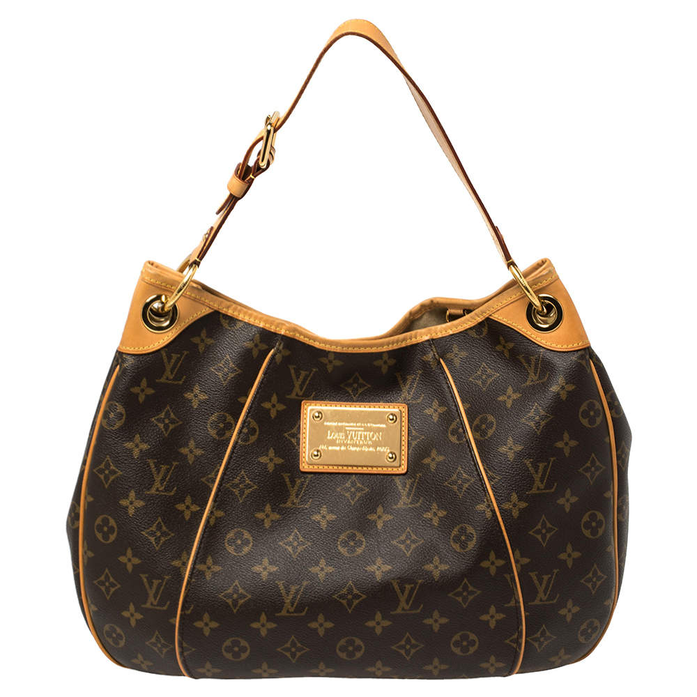 Pre Owned Louis Vuitton Monogram Canvas Galliera PM Bag