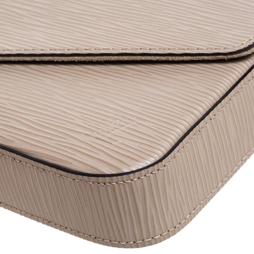 Louis Vuitton Felicie Set, Galet Epi Leather, Preowned in Box WA001