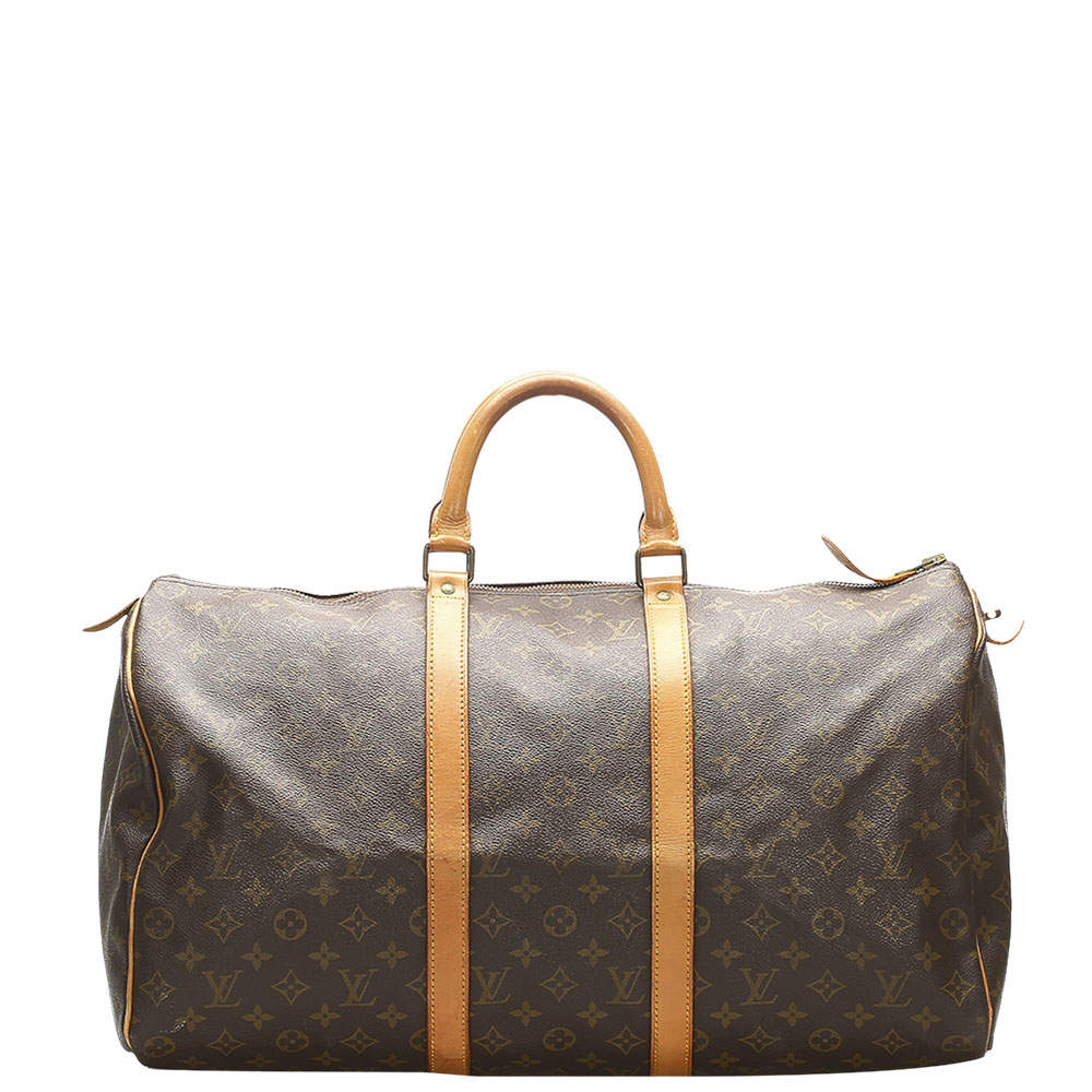 مملوكة مسبقًا Louis Vuitton Monogram Canvas Keepall 50 Bag