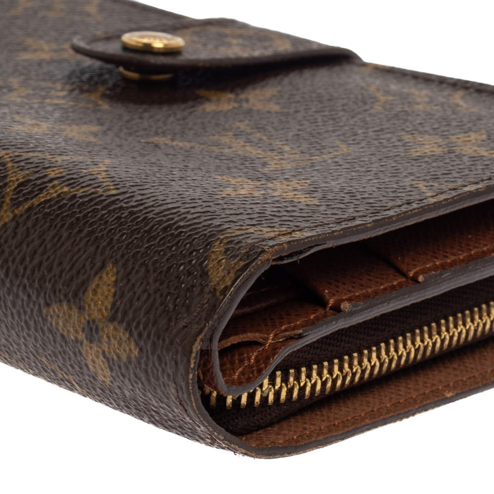 Louis Vuitton monogram porte papier zipper wallet – My Girlfriend's  Wardrobe LLC