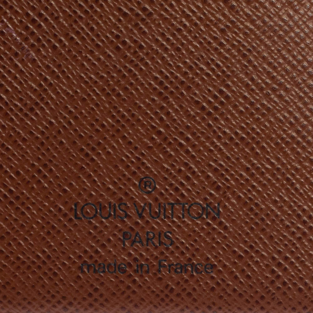 Louis Vuitton monogram porte papier zipper wallet – My