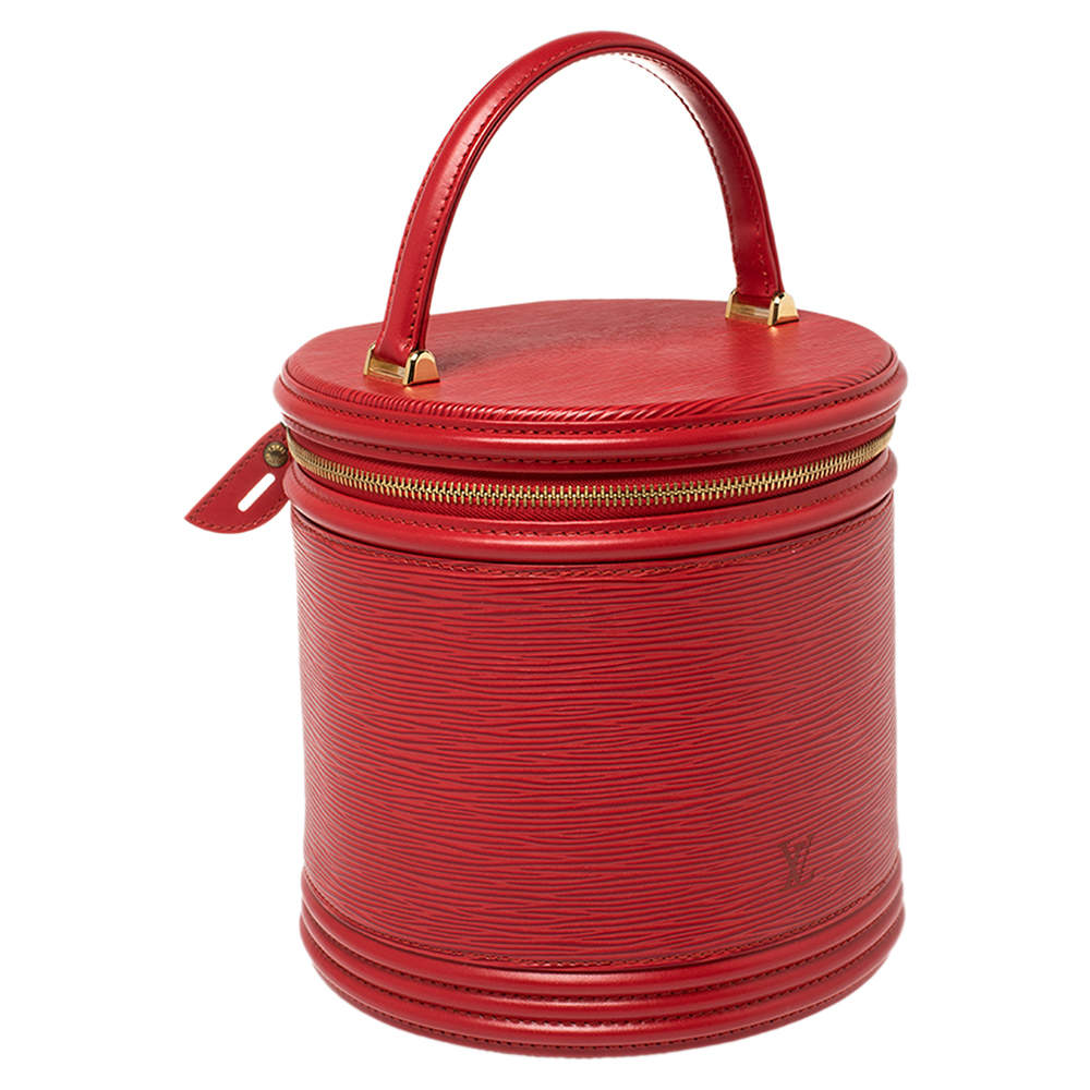 Louis Vuitton Cannes Red Epi Leather Vanity Hand Bag at 1stDibs  louis  vuitton cannes bag, louis vuitton cannes vanity bag, lv cannes epi