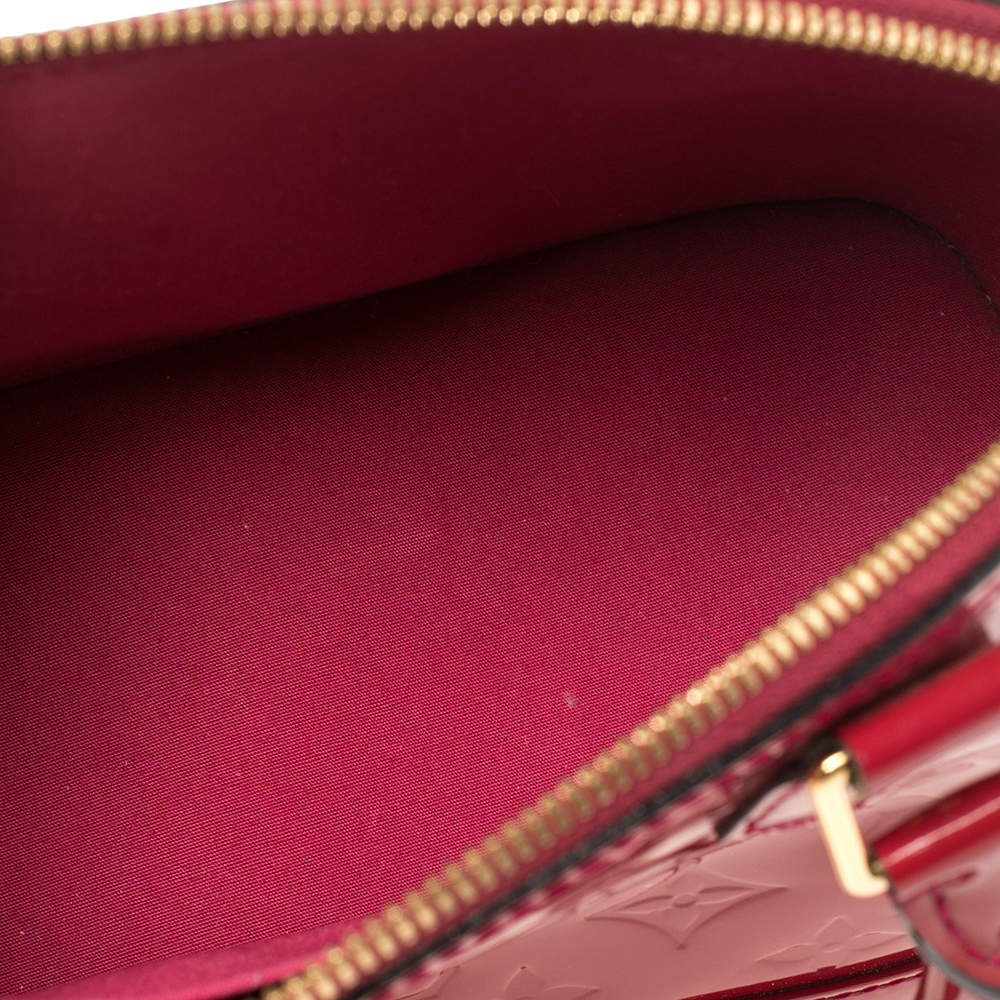 Louis Vuitton Indian Rose Monogram Vernis Alma GM Bag – The Closet