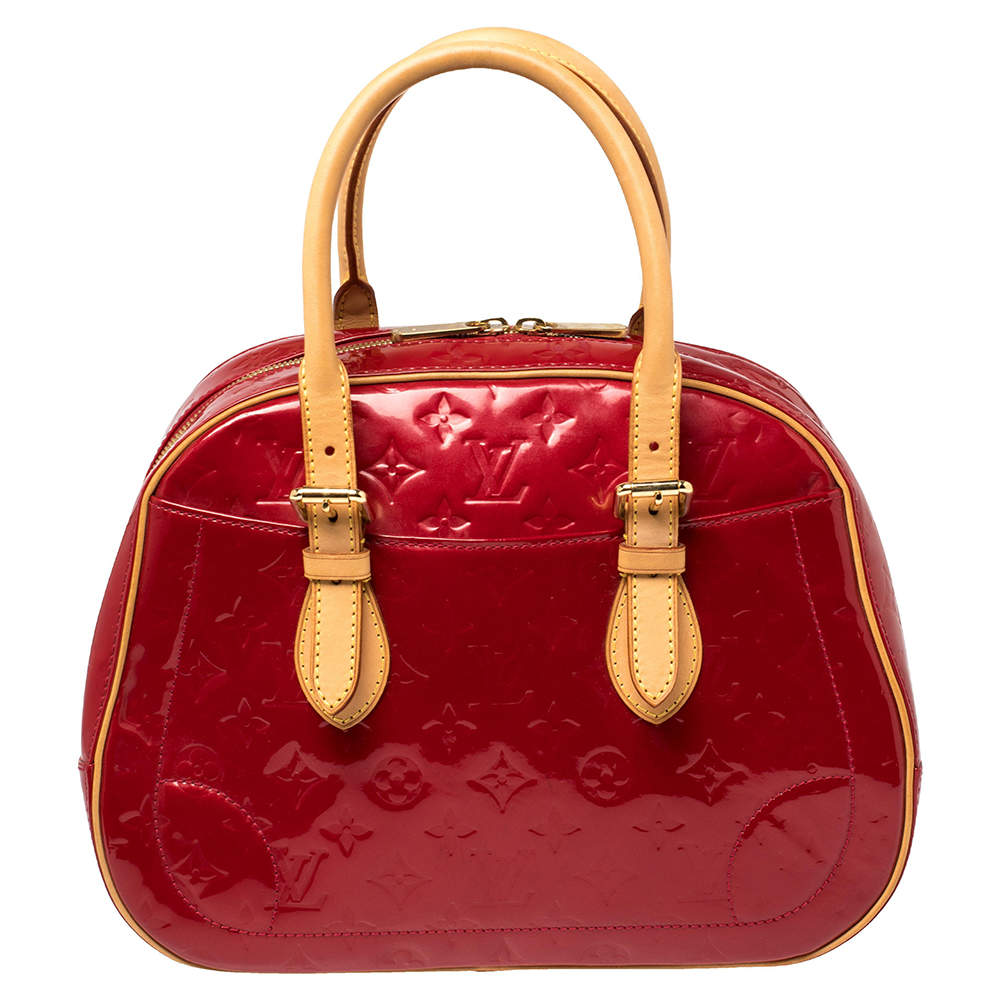 مملوكة مسبقًا Louis Vuitton Pomme D’amour Vernis Summit Drive Bag