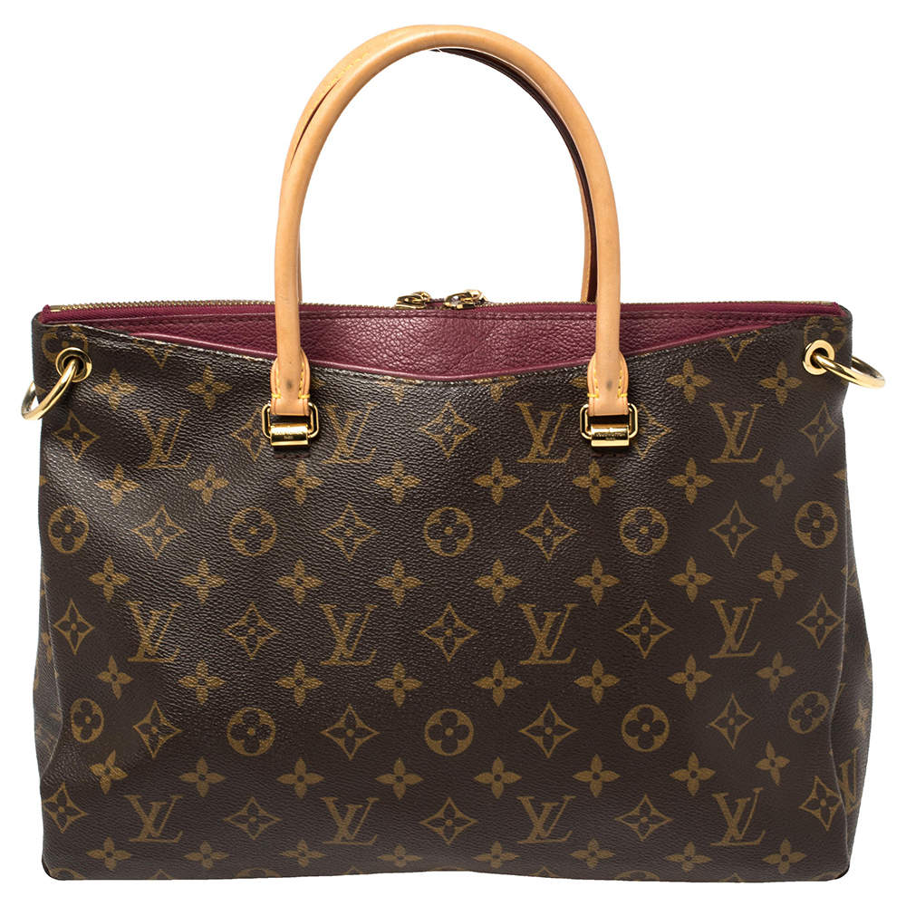 LOUIS VUITTON Monogram Pallas Aurore 1312410