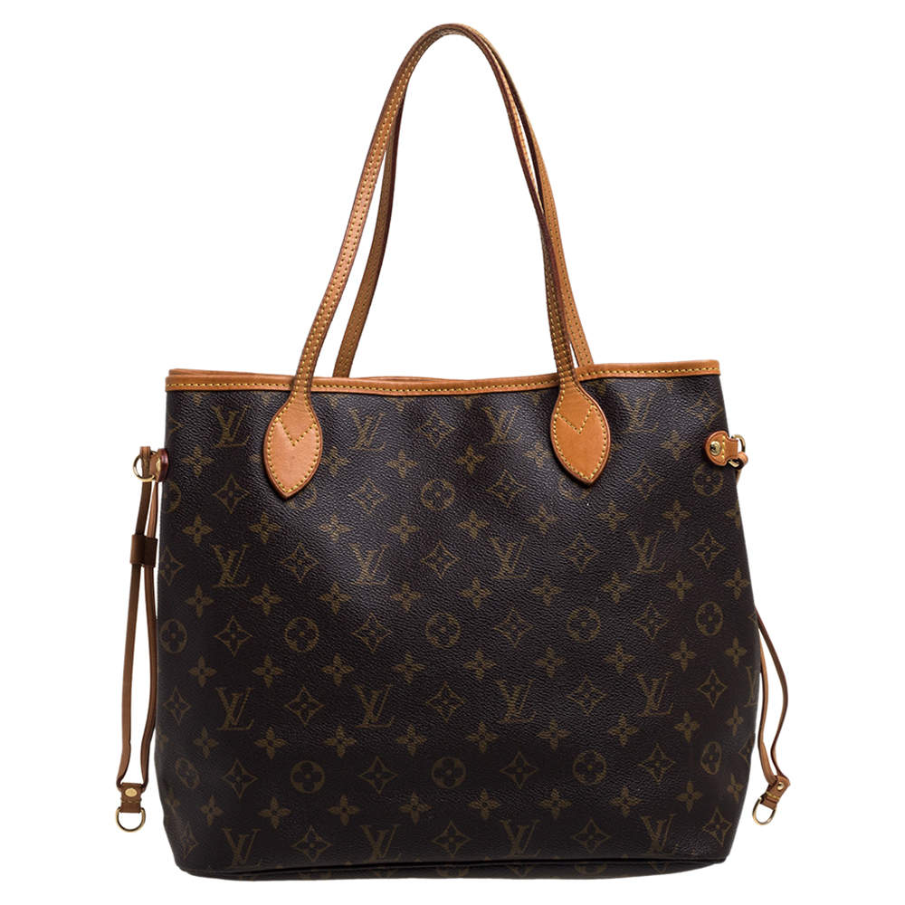 Pre Owned Louis Vuitton Monogram Canvas Neverfull MM Bag