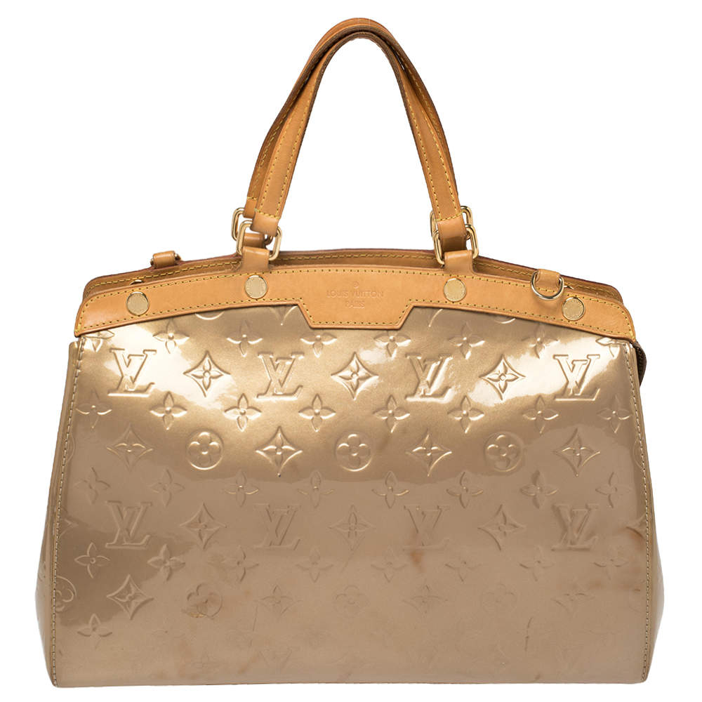 Louis Vuitton Beige Poudre Monogram Vernis Brea PM NM Bag Louis Vuitton |  The Luxury Closet