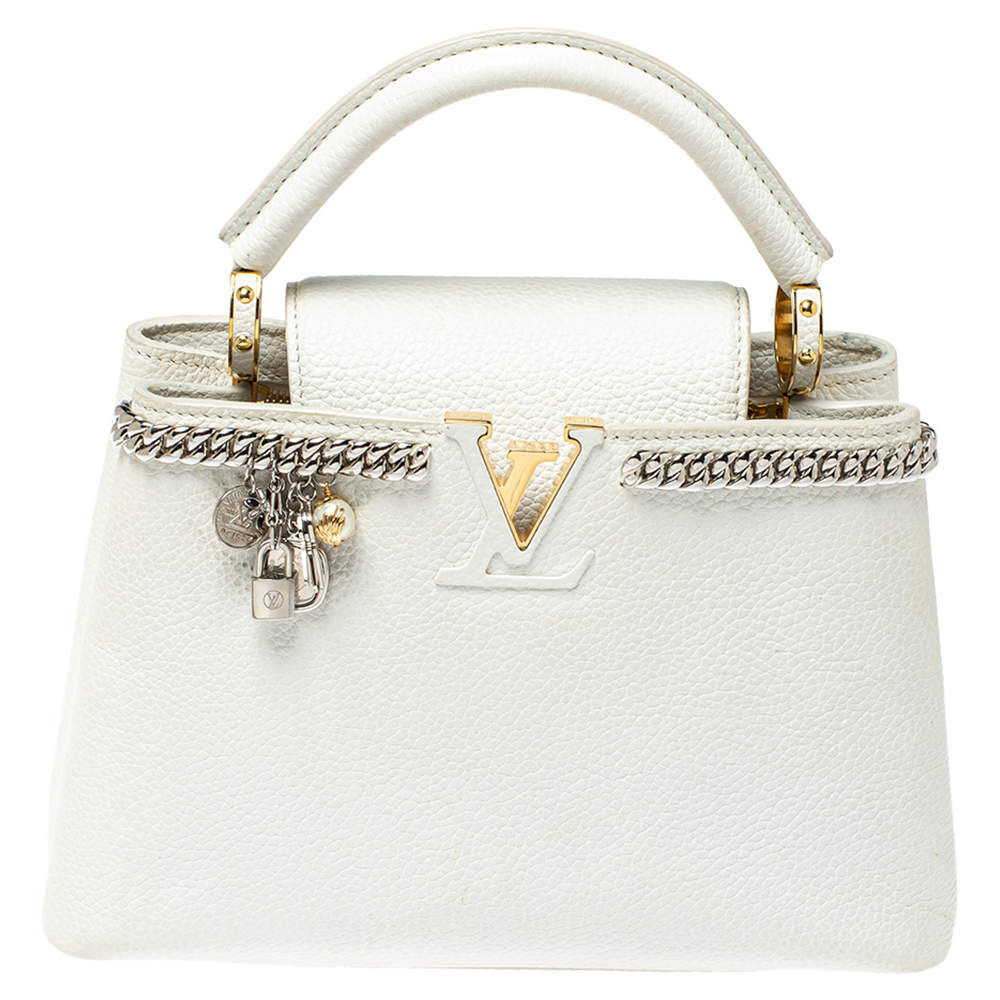 Capucines BB Bag - Luxury Capucines White