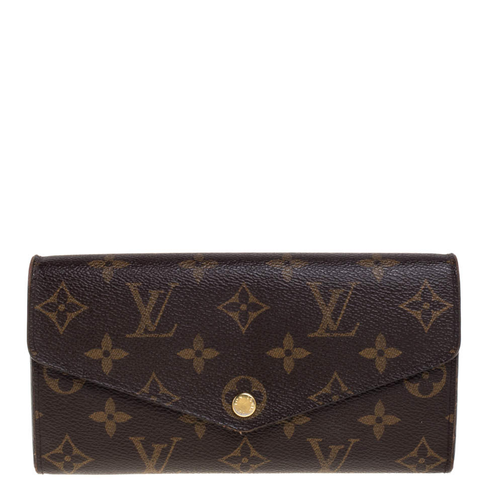 مملوكة مسبقًا Louis Vuitton Monogram Canvas Sarah Wallet